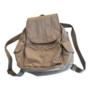 Kipling Women's City Pack Backpack, Gray Gris